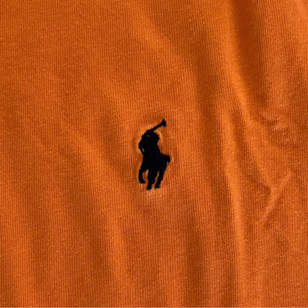 Polo Ralph Lauren -Boys Signature Pony T-shirt , size: Medium (10-12) , Orange - Picture 3 of 6